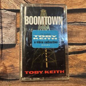 Toby Keith Boomtown Cassette Tape Album 1994 Country Music Hits Who's That Man